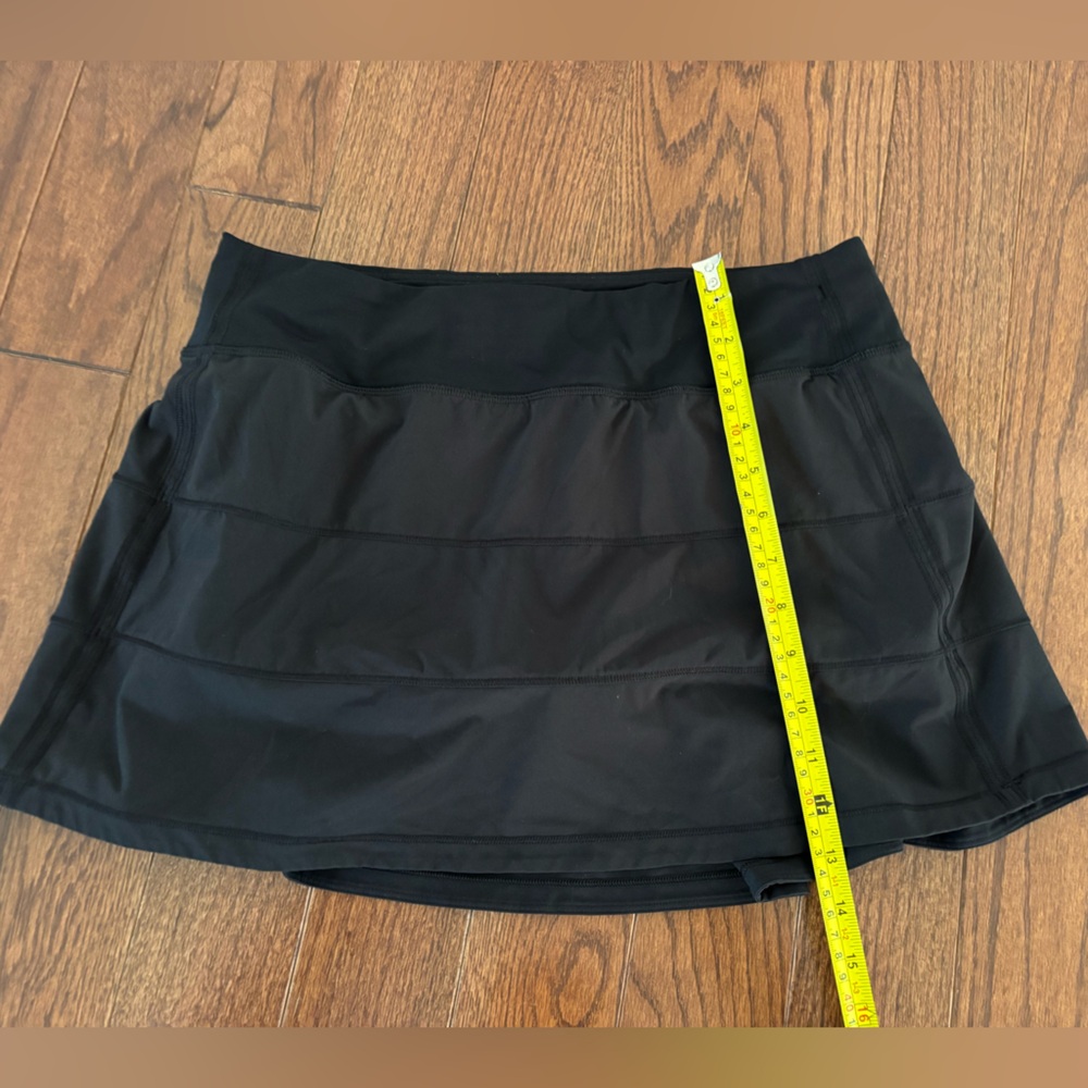 lululemon athletica Black Tennis Skirt